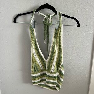 Crochet Hollister Halter Top